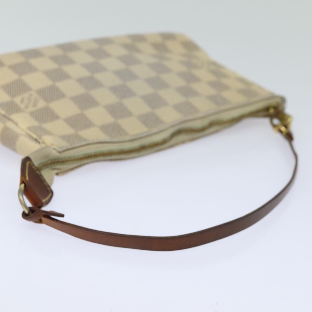 LOUIS VUITTON Damier Azur Pochette Accessoires Pouch N51986 LV 82139