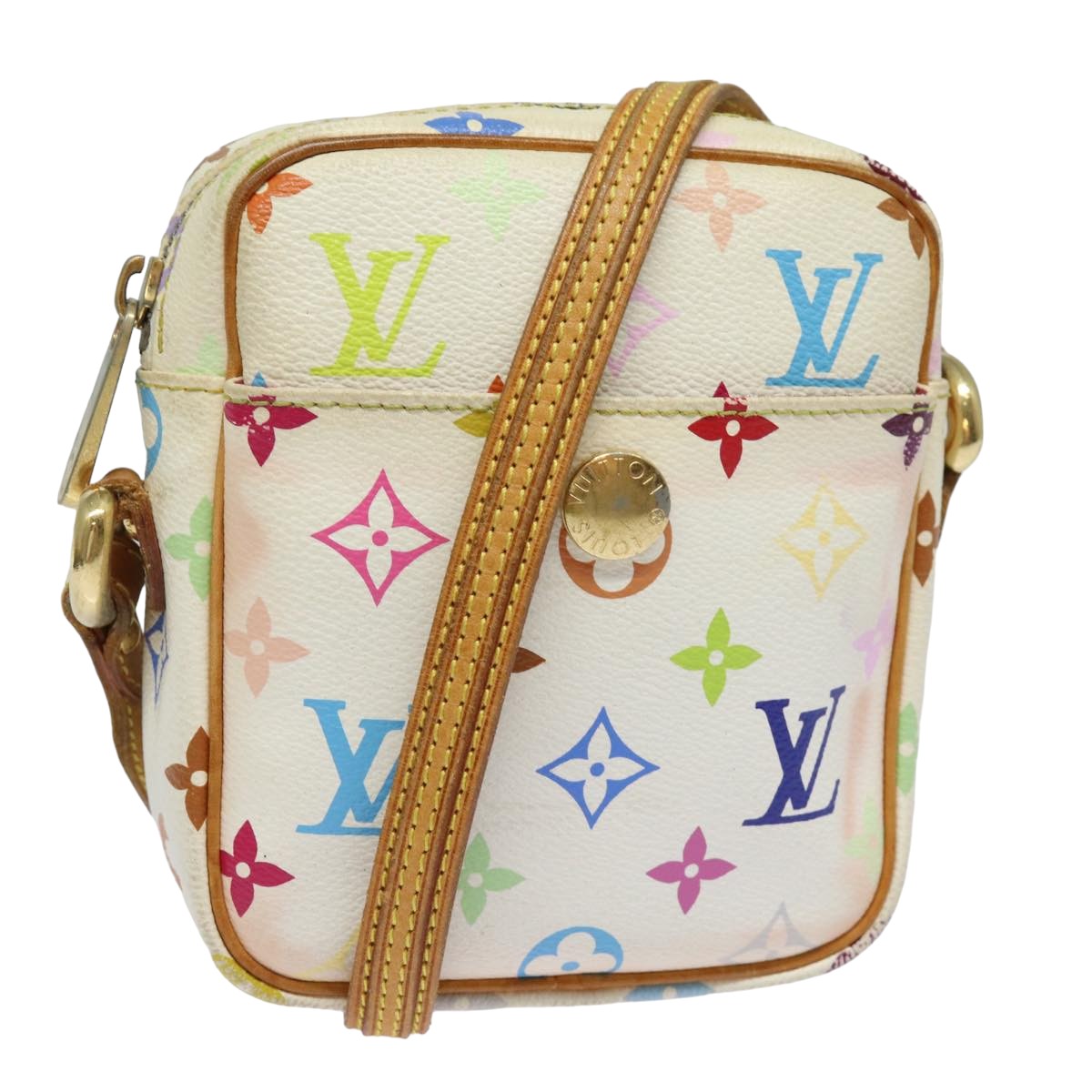 LOUIS VUITTON Monogram Multicolor lift Shoulder Bag White M40055 LV 82140
