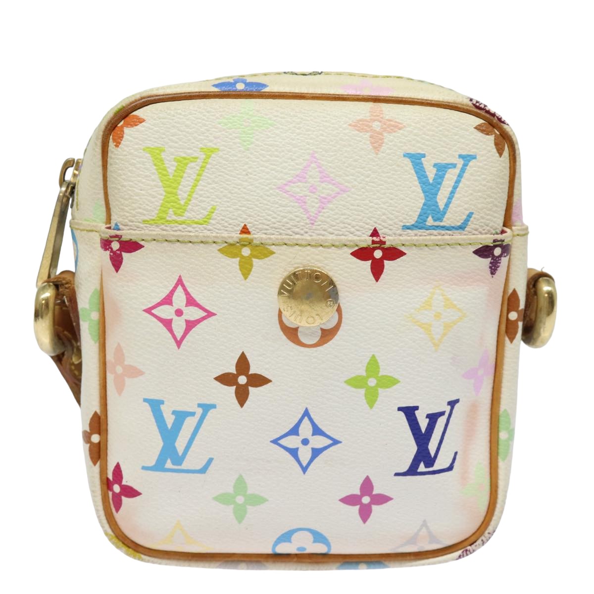LOUIS VUITTON Monogram Multicolor lift Shoulder Bag White M40055 LV 82140