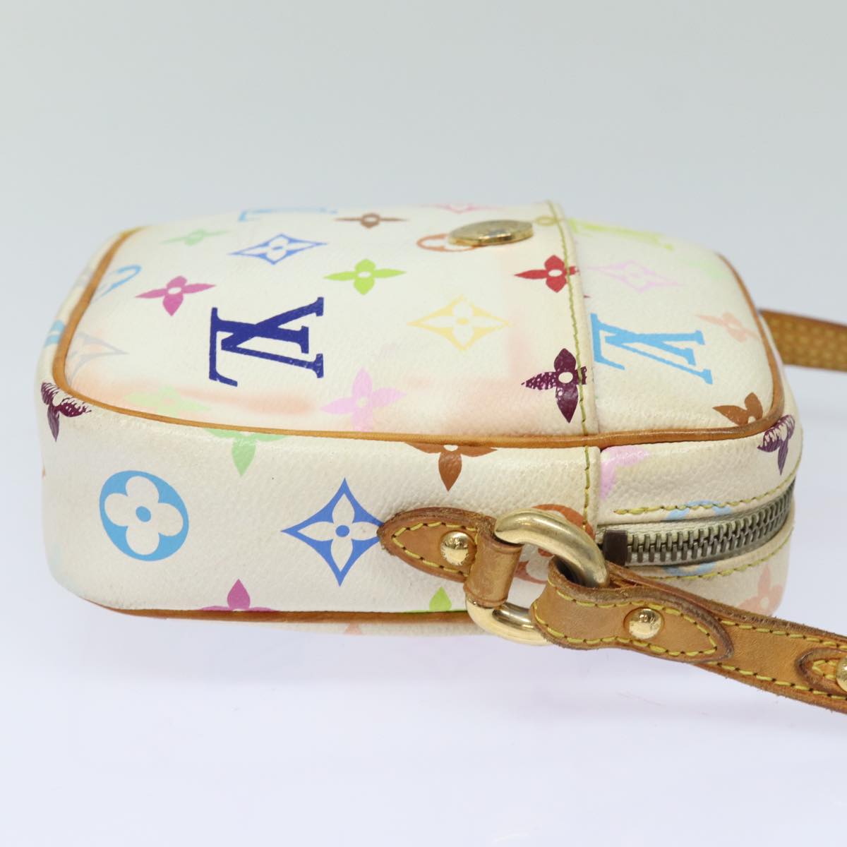 LOUIS VUITTON Monogram Multicolor lift Shoulder Bag White M40055 LV 82140