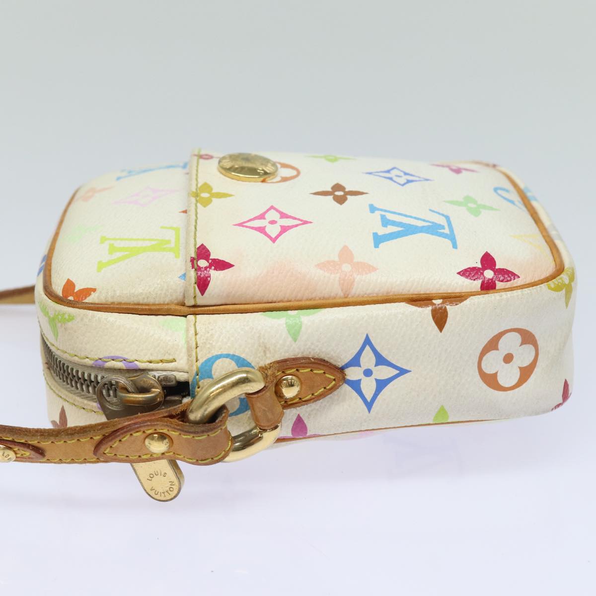 LOUIS VUITTON Monogram Multicolor lift Shoulder Bag White M40055 LV 82140