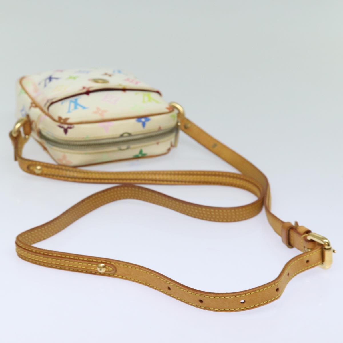 LOUIS VUITTON Monogram Multicolor lift Shoulder Bag White M40055 LV 82140