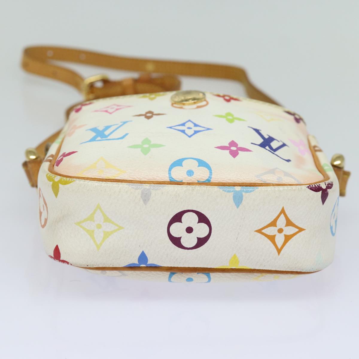 LOUIS VUITTON Monogram Multicolor lift Shoulder Bag White M40055 LV 82140