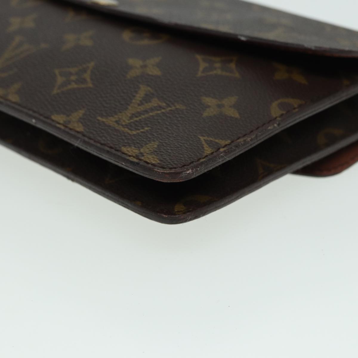 LOUIS VUITTON Monogram Double Rabat Shoulder Bag M51815 LV 82141