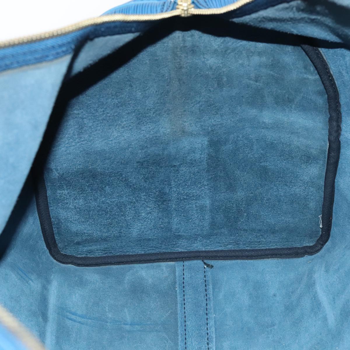LOUIS VUITTON Epi Keepall 55 Boston Bag Vintage Blue M42955 LV 82152
