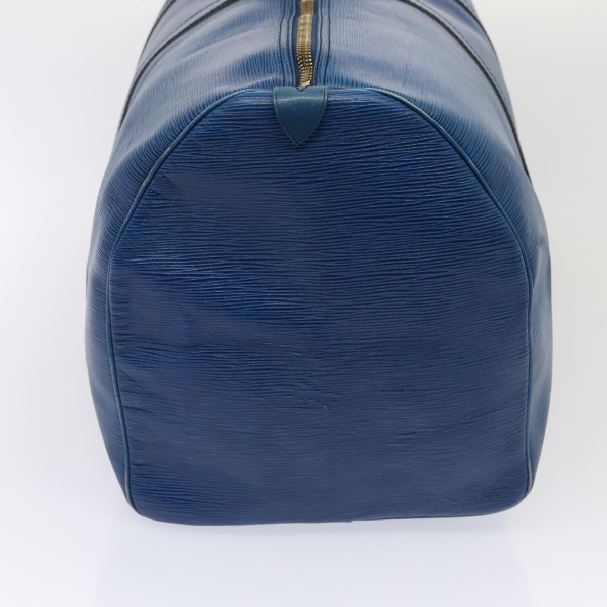 LOUIS VUITTON Epi Keepall 55 Boston Bag Vintage Blue M42955 LV 82152
