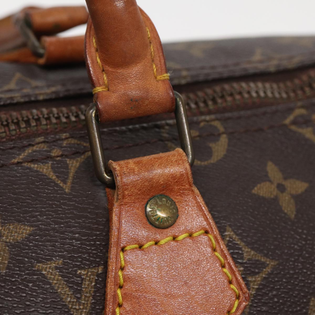 LOUIS VUITTON Monogram Speedy 35 Hand Bag M41524 LV 82156