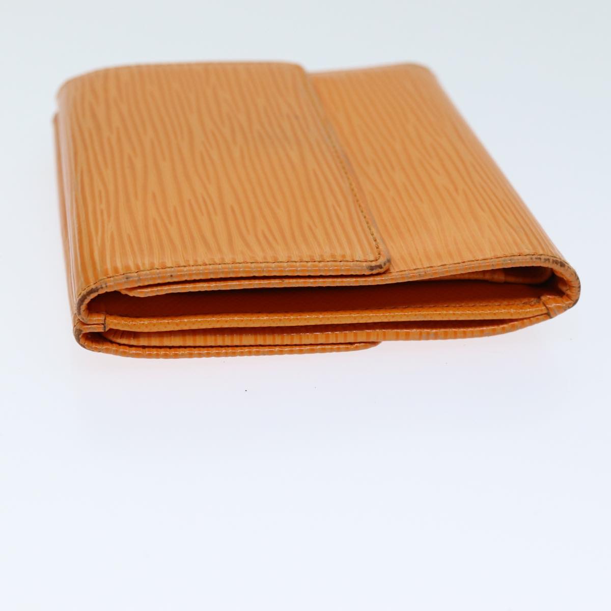LOUIS VUITTON Epi Portefeuille Elise Wallet Orange Mandarin M6348H LV 82175