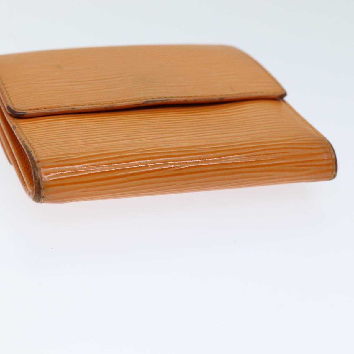 LOUIS VUITTON Epi Portefeuille Elise Wallet Orange Mandarin M6348H LV 82176