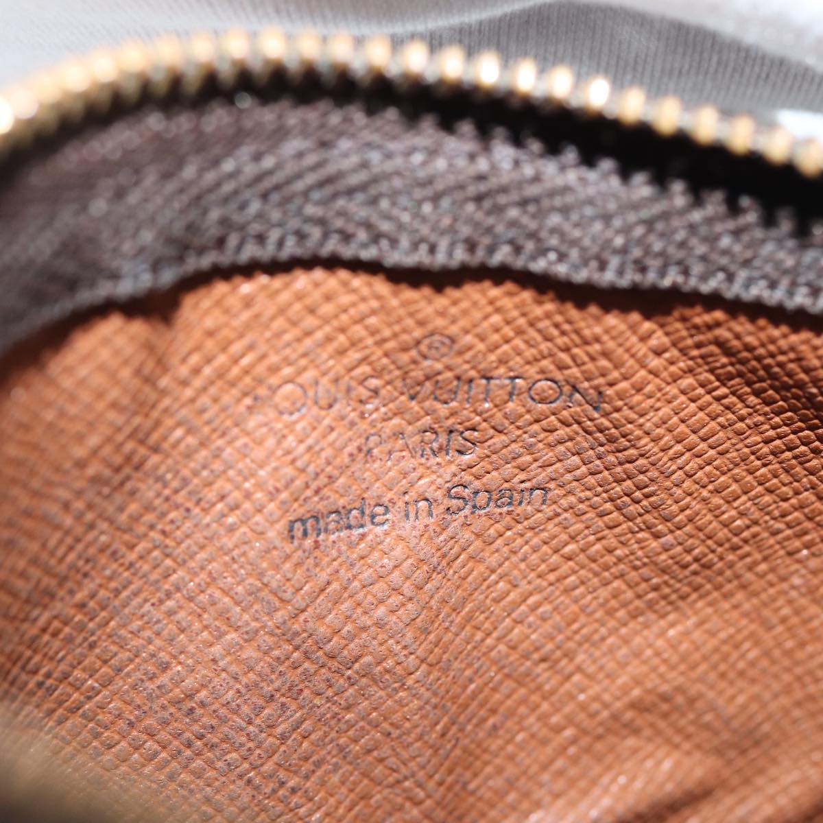 LOUIS VUITTON Monogram Pochette Cles Coin Purse M62650 LV 82182