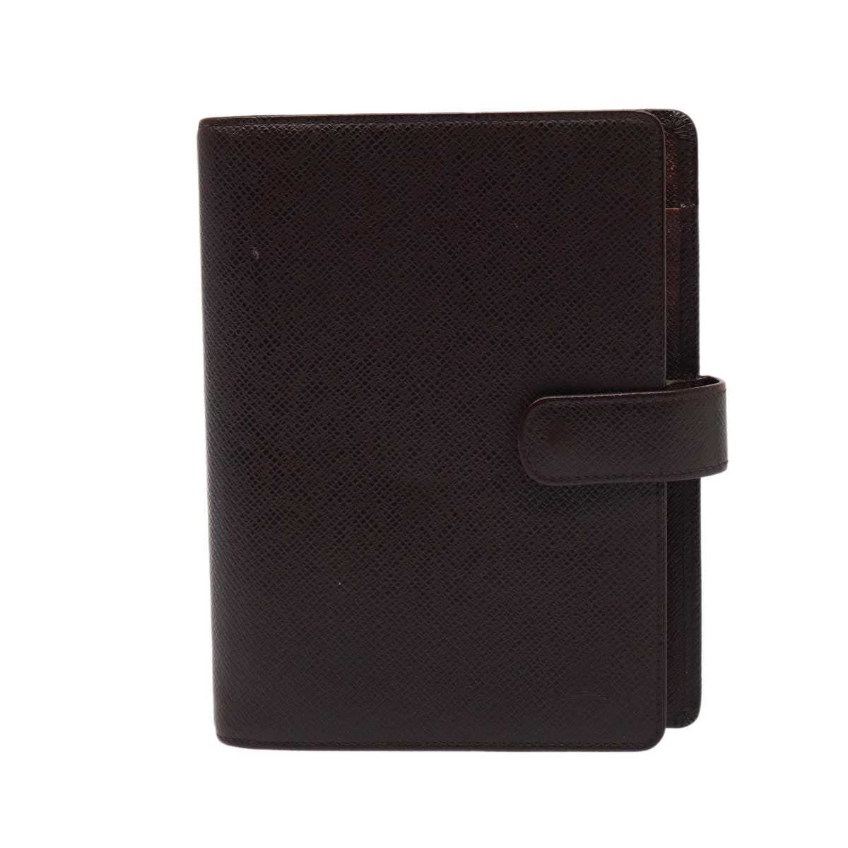 LOUIS VUITTON Taiga Leather Agenda MM Day Planner Cover Acajou R20416 82186