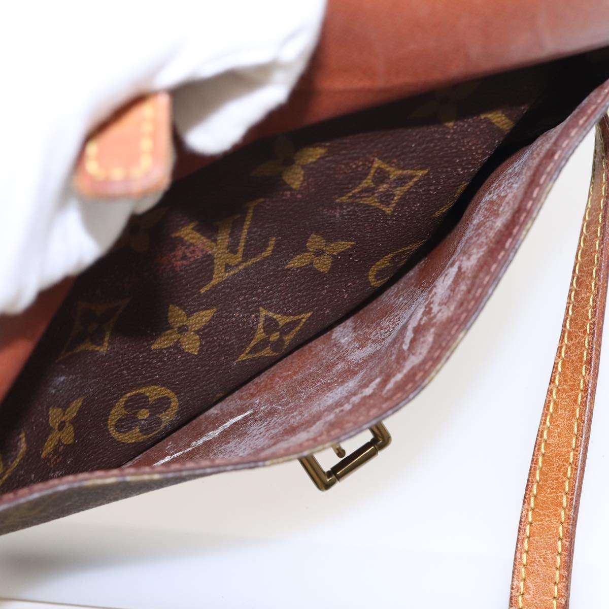 LOUIS VUITTON Monogram Jeune Fille PM Shoulder Bag M51227 LV 82196