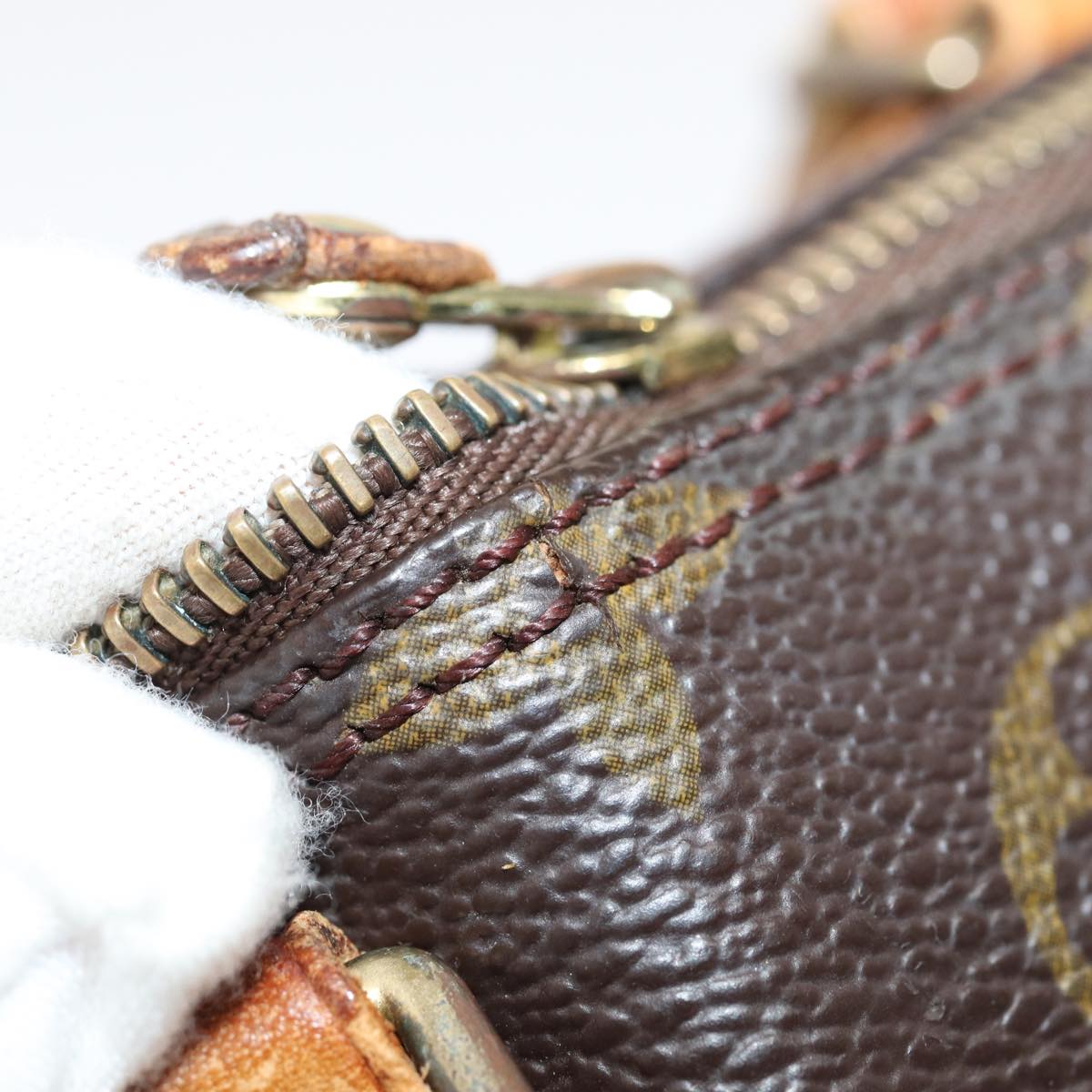 LOUIS VUITTON Monogram Mini Speedy Hand Bag M41534 LV 82198