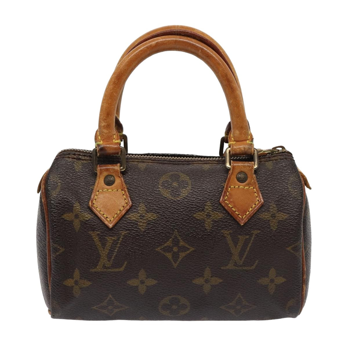 LOUIS VUITTON Monogram Mini Speedy Hand Bag M41534 LV 82198