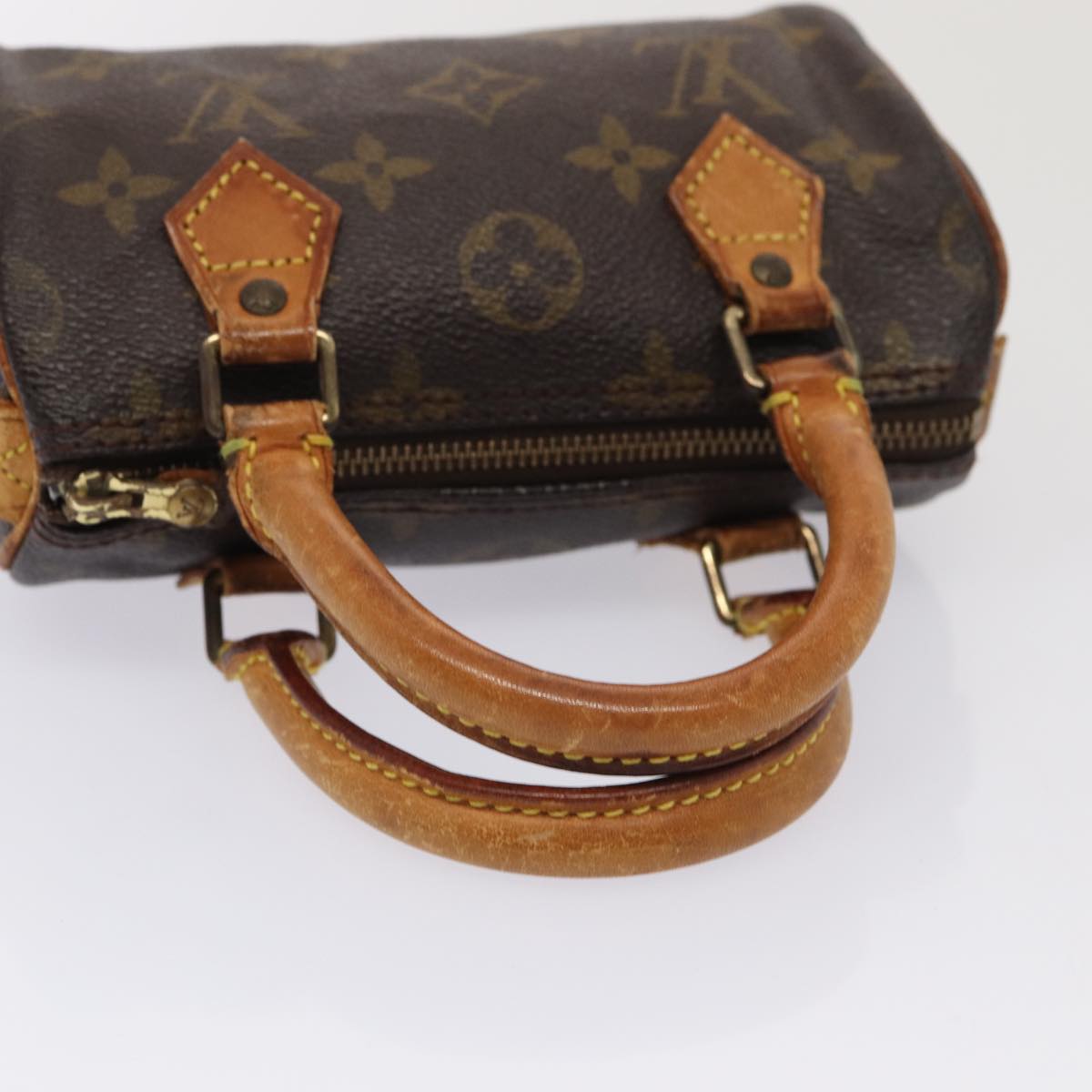 LOUIS VUITTON Monogram Mini Speedy Hand Bag M41534 LV 82198