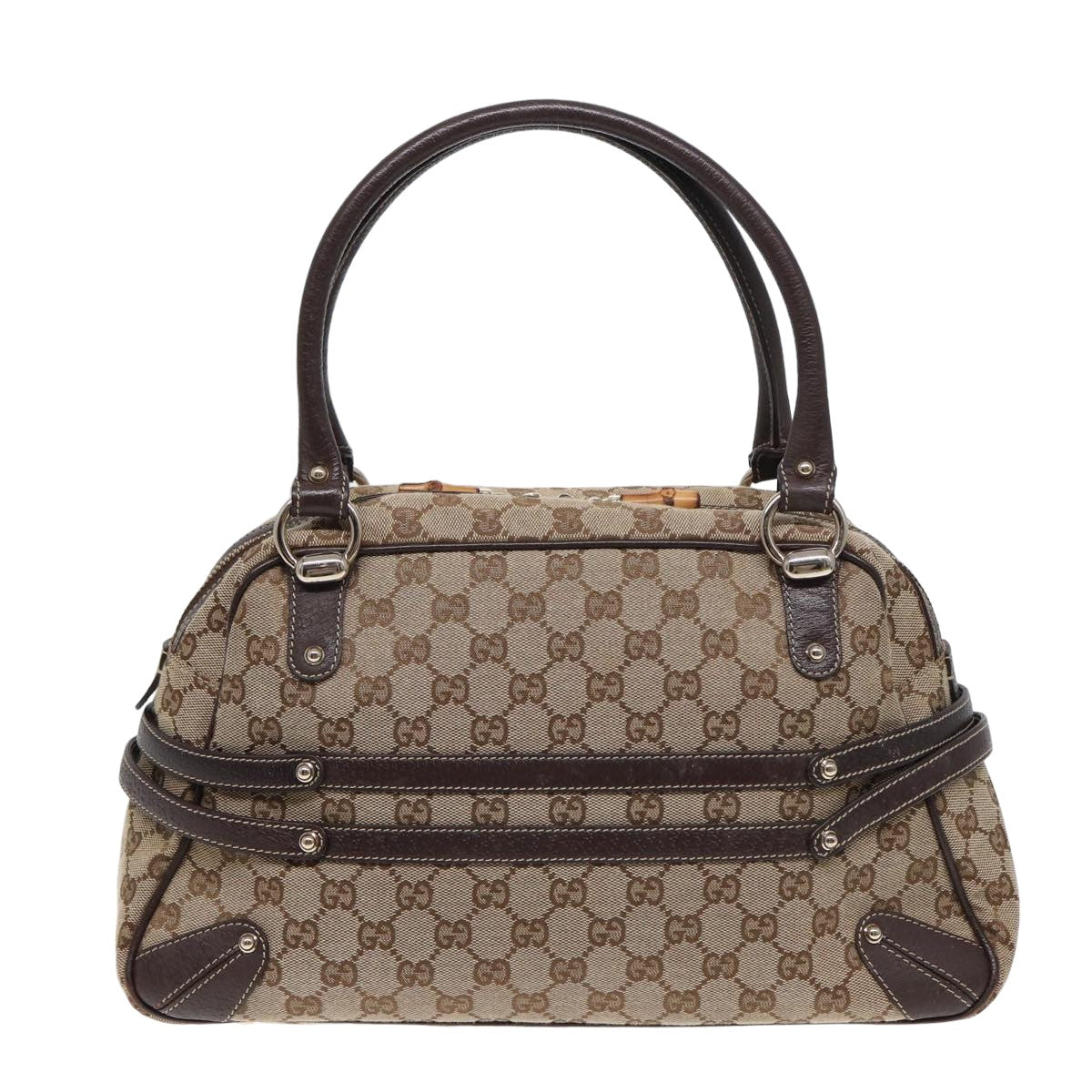 Luxury Gucci Trending 2025 Horsebit  Canvas Travel Bag ()