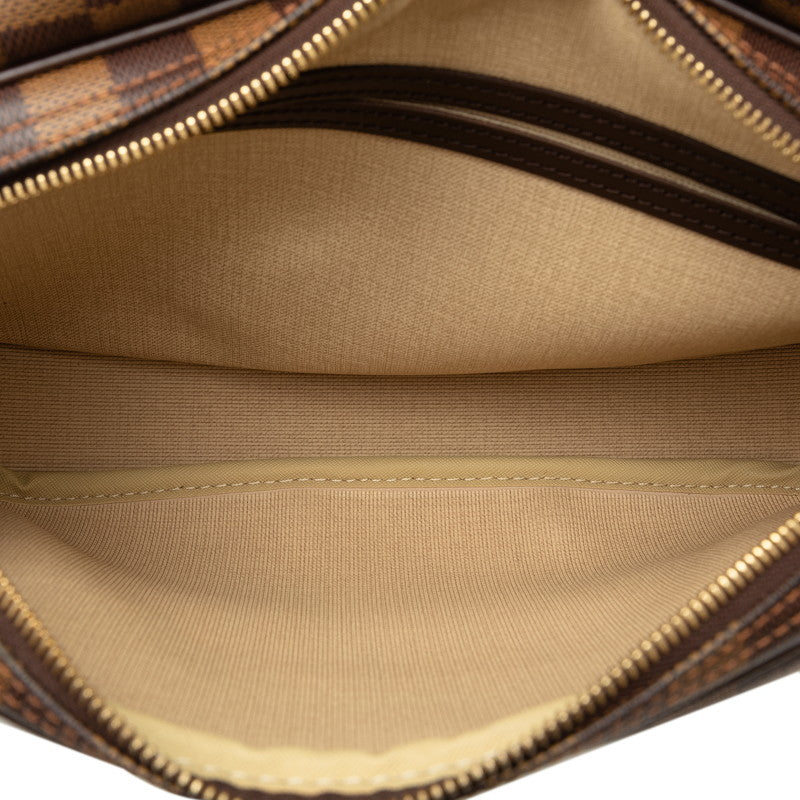 Louis Vuitton Reporters PM Pulled Shoulder Bag N45253 Brown PVC Leather  Louis Vuitton