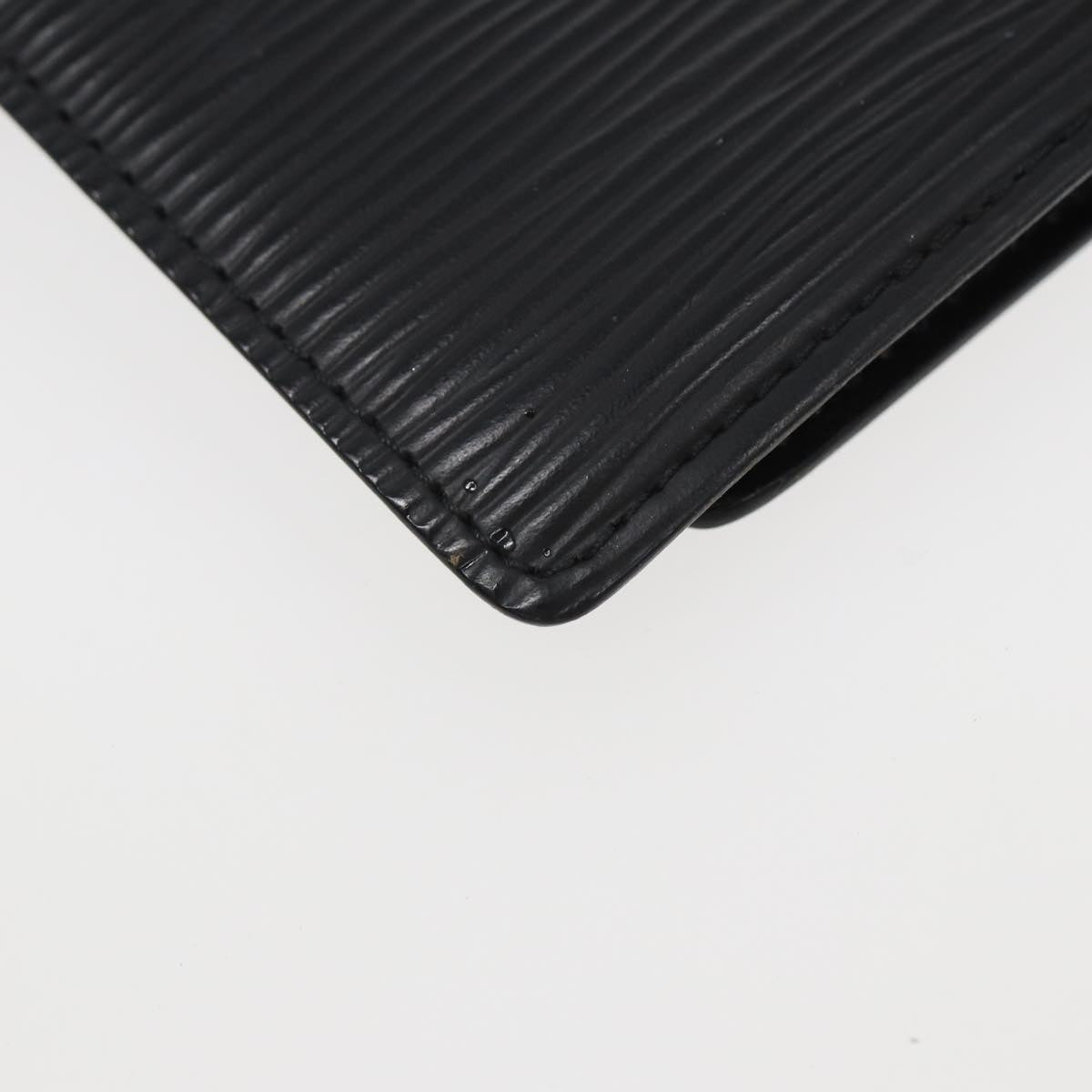 LOUIS VUITTON Epi Agenda PM Day Planner Cover Black R20052 LV 82200