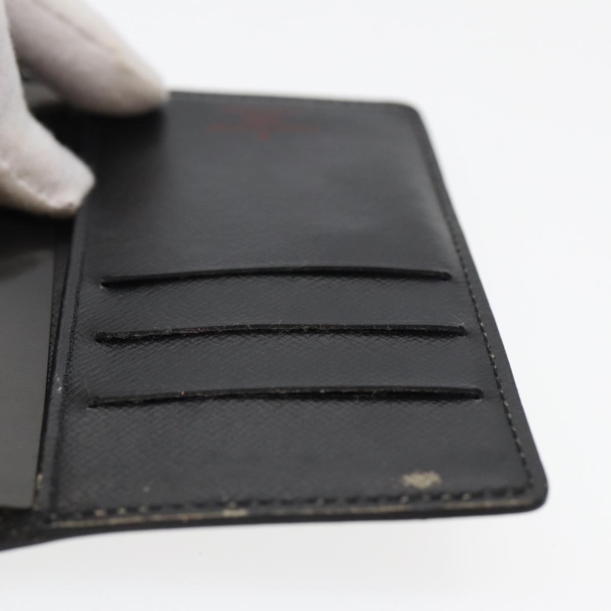 LOUIS VUITTON Epi Agenda PM Day Planner Cover Black R20052 LV 82200