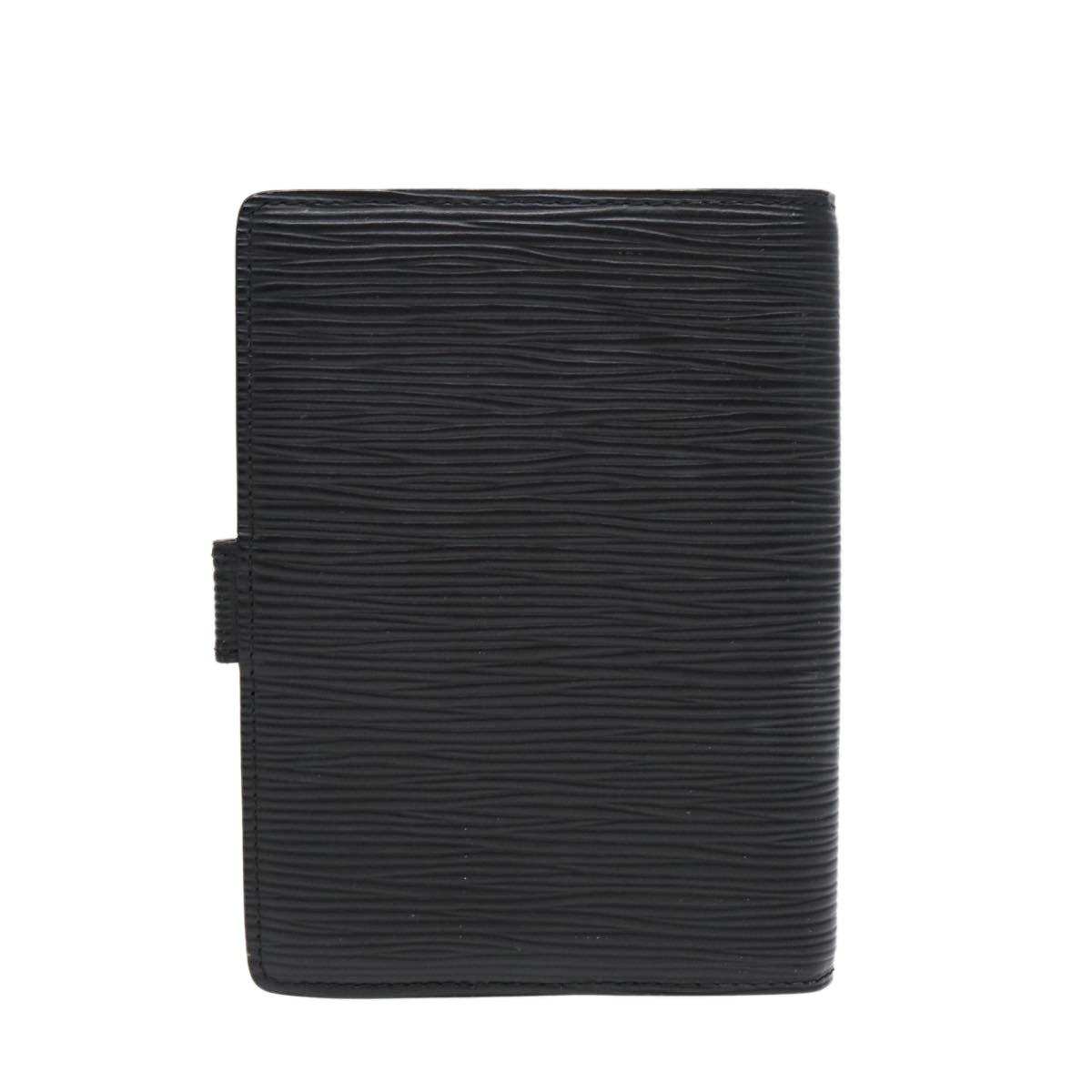 LOUIS VUITTON Epi Agenda PM Day Planner Cover Black R20052 LV 82200