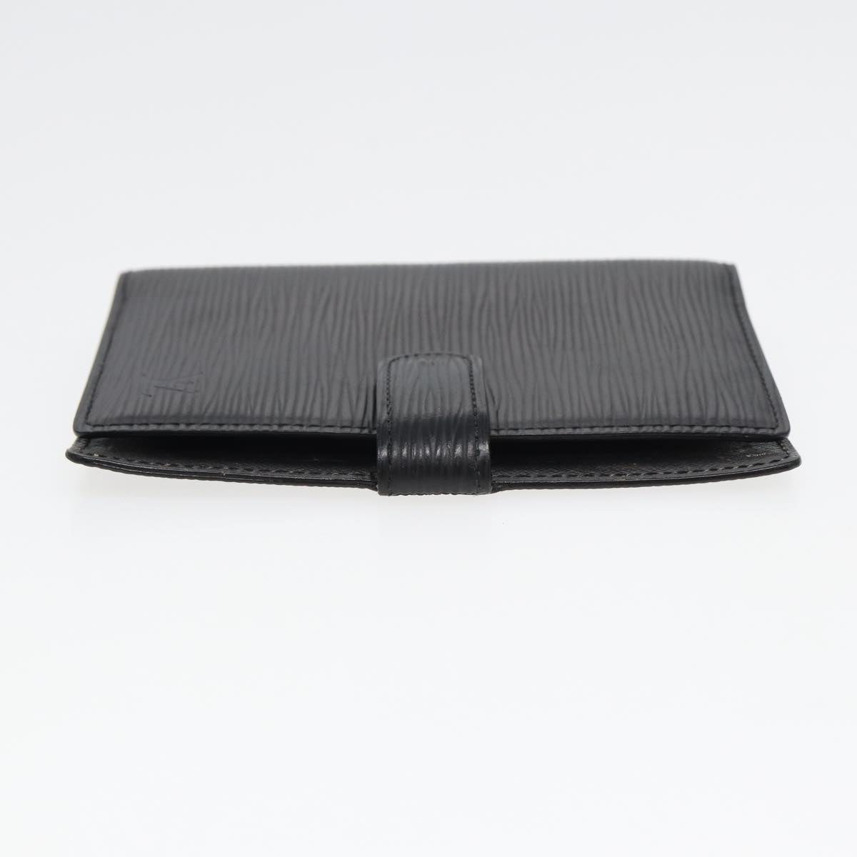 LOUIS VUITTON Epi Agenda PM Day Planner Cover Black R20052 LV 82200