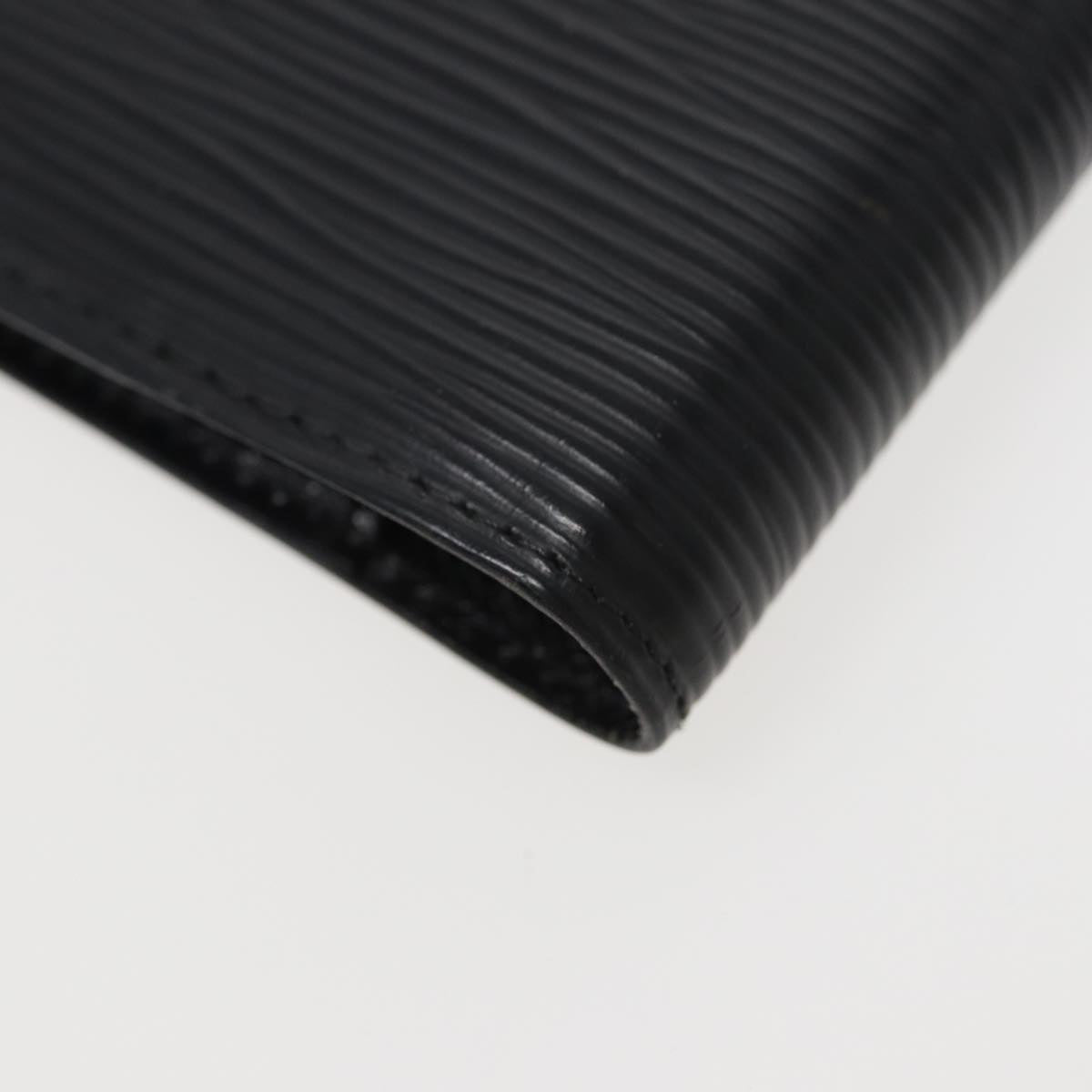 LOUIS VUITTON Epi Agenda PM Day Planner Cover Black R20052 LV 82200