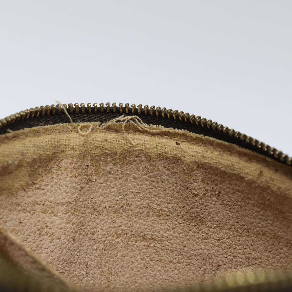LOUIS VUITTON Monogram Pochette Cosmetic PM Cosmetic Pouch M47515 LV 82206
