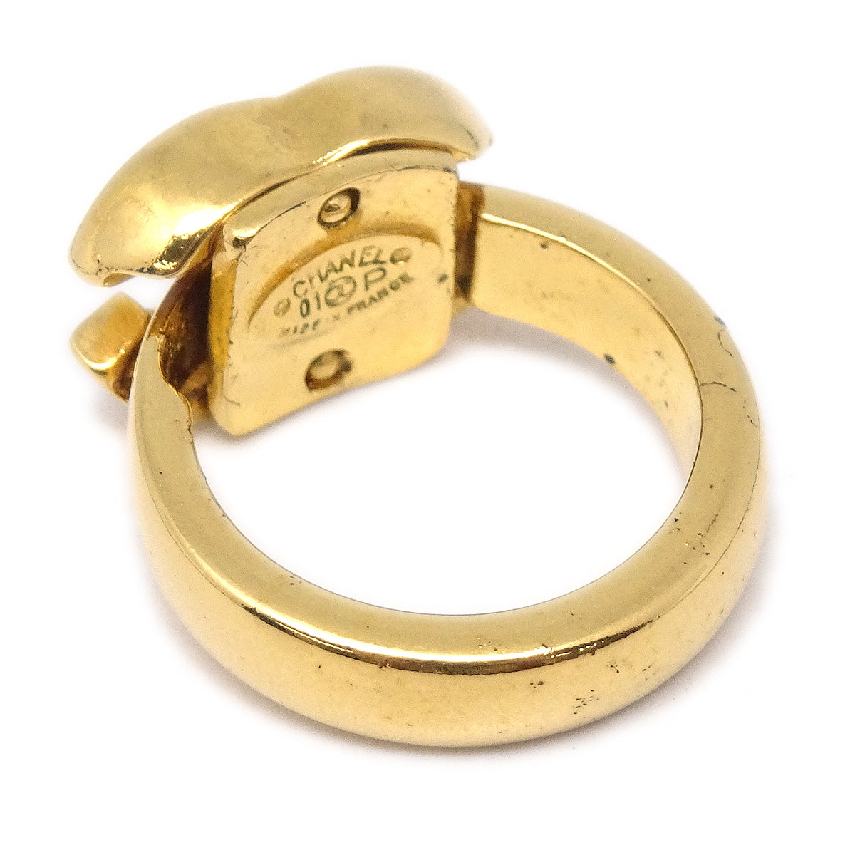 Luxury Chanel 2001 CC Ring #52