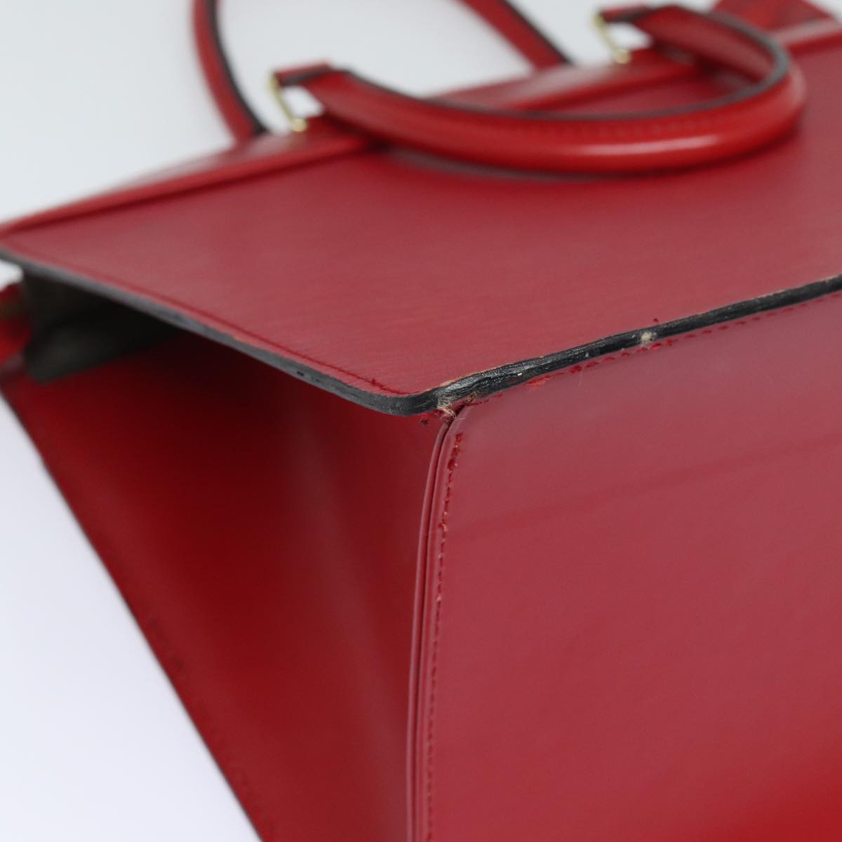 LOUIS VUITTON Epi Riviera Hand Bag Red M48187 LV 82216