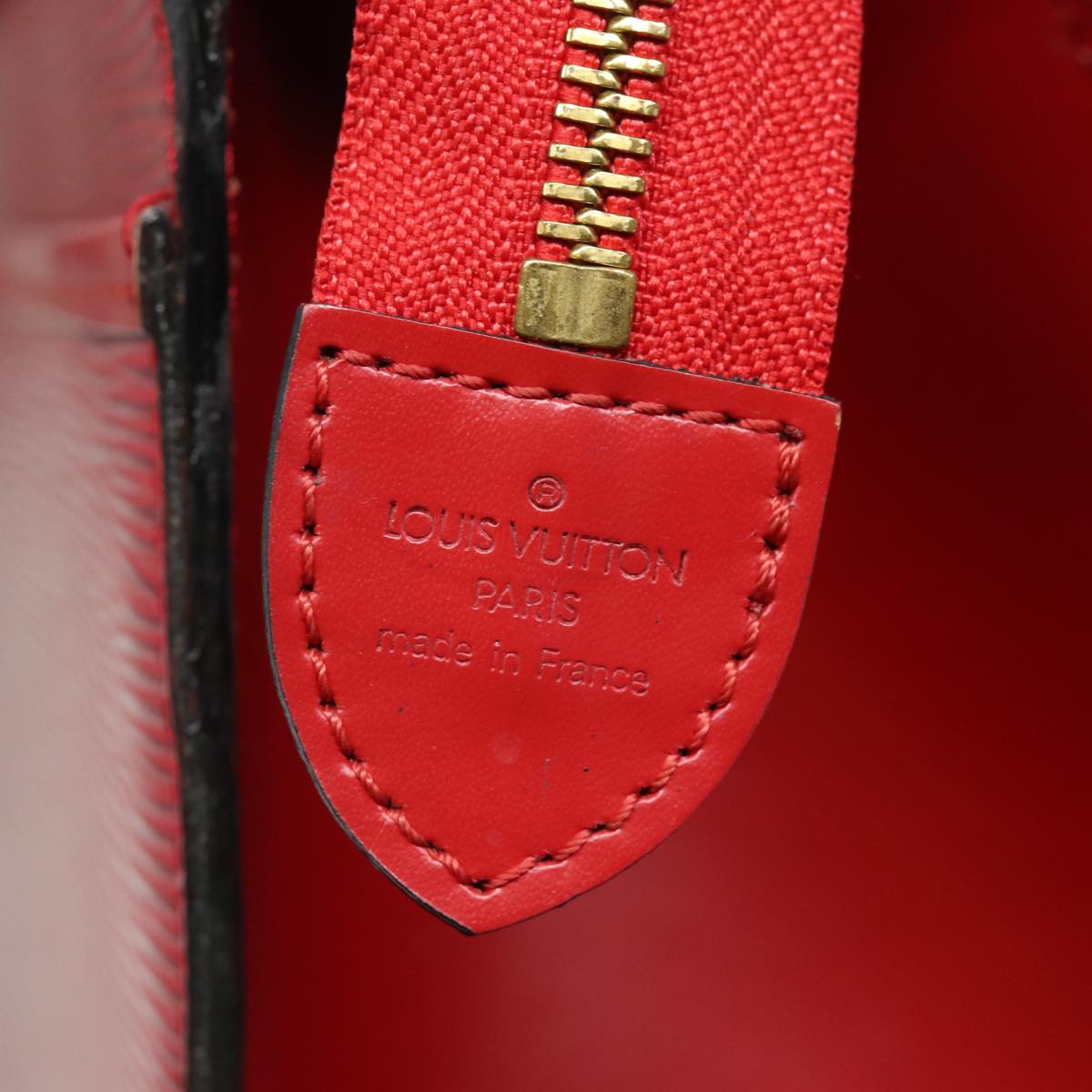 LOUIS VUITTON Epi Riviera Hand Bag Red M48187 LV 82216