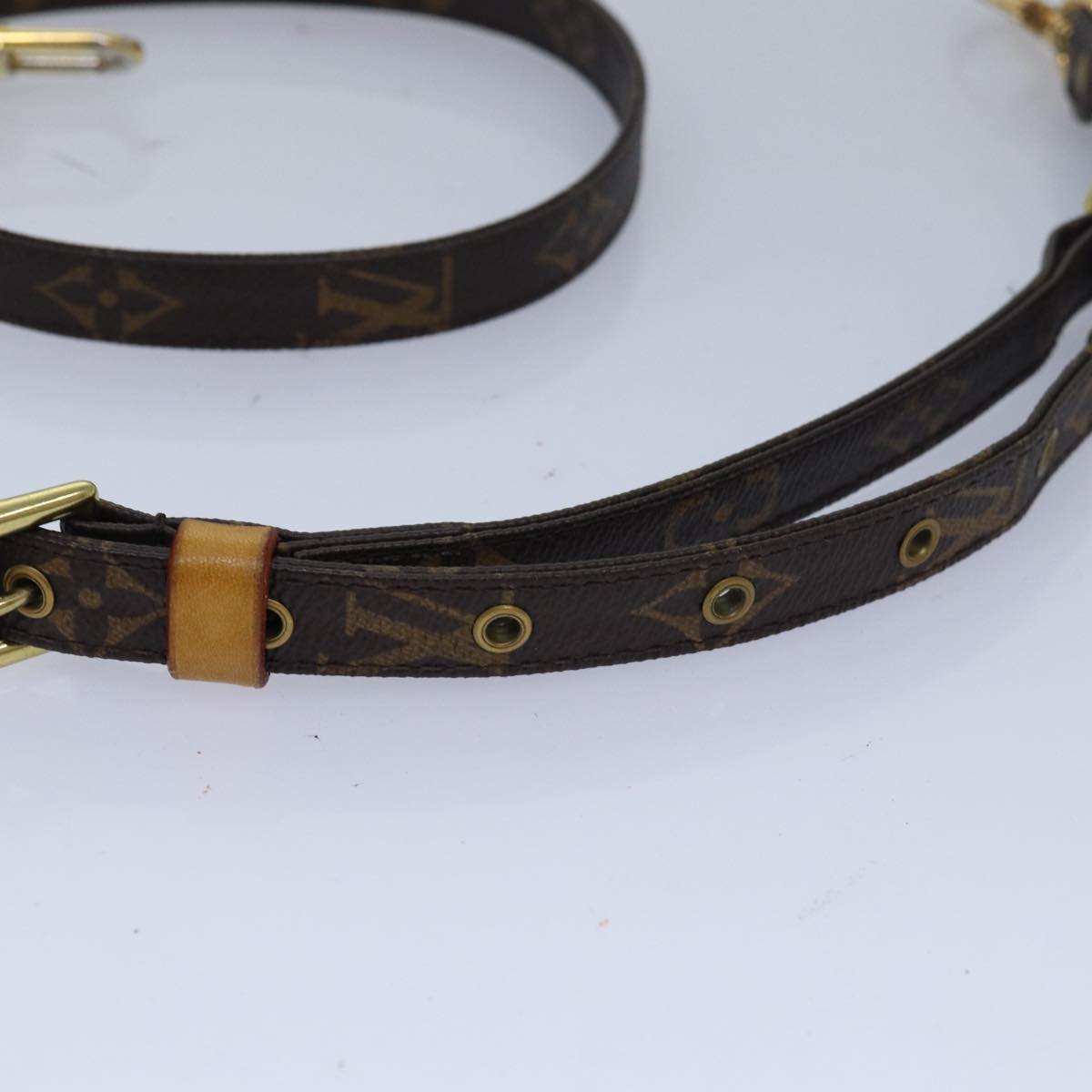 LOUIS VUITTON Monogram Adjustable Shoulder Strap 36.2""-43.3"" LV 82229
