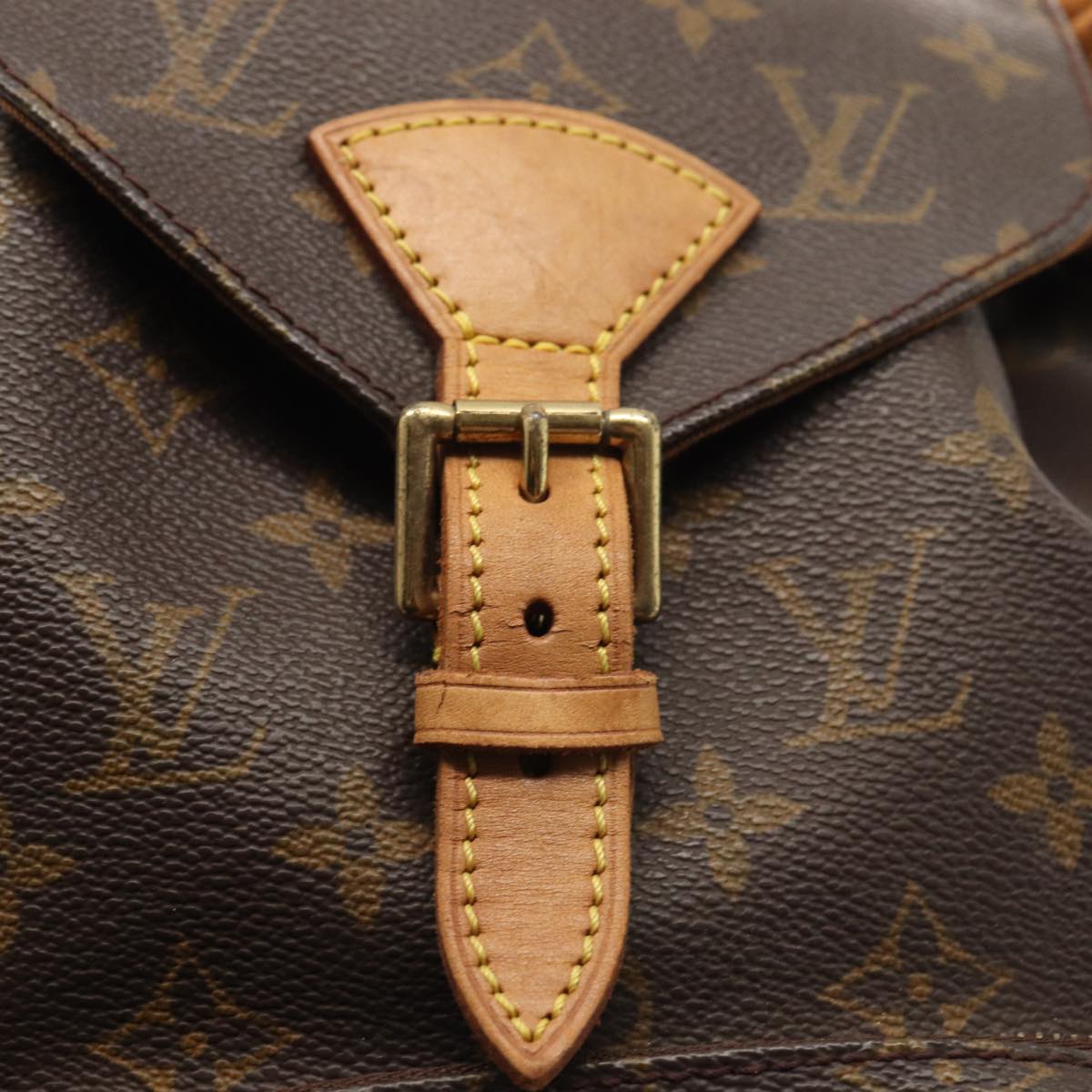 LOUIS VUITTON Monogram Montsouris MM Backpack M51136 LV 82287