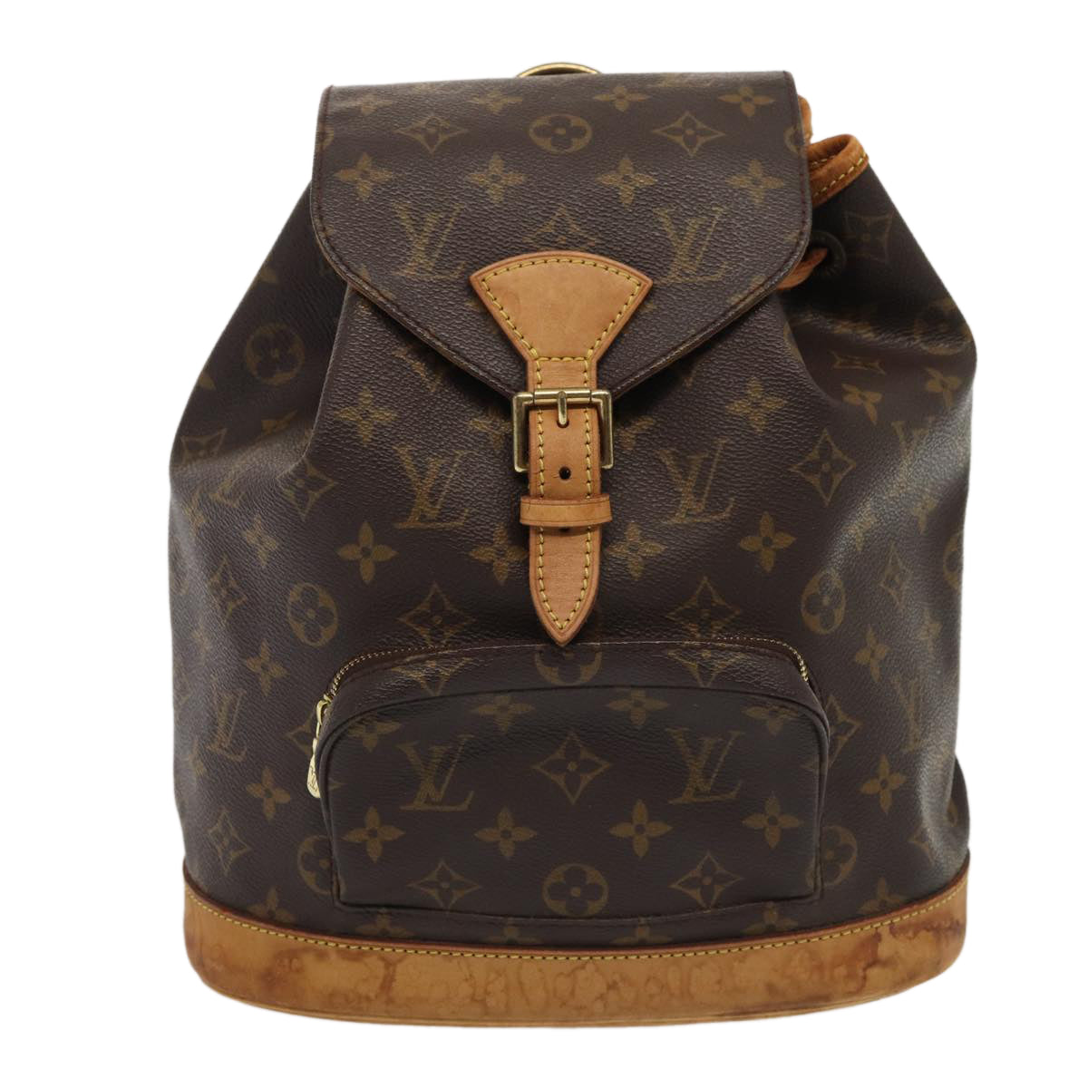 LOUIS VUITTON Monogram Montsouris MM Backpack M51136 LV 82287