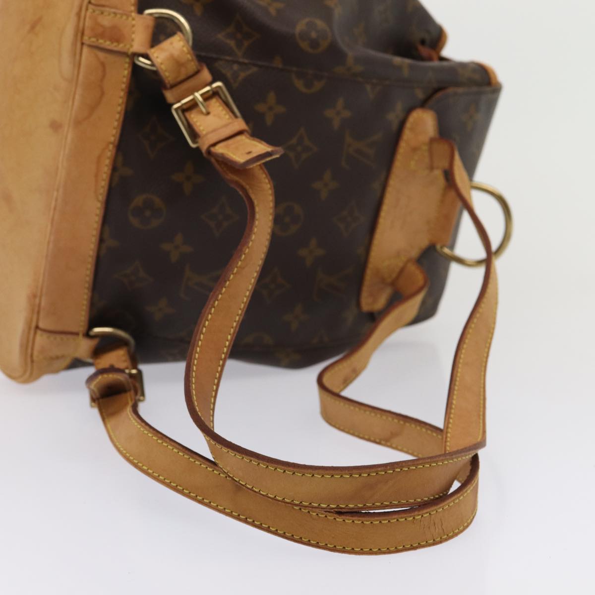 LOUIS VUITTON Monogram Montsouris MM Backpack M51136 LV 82287