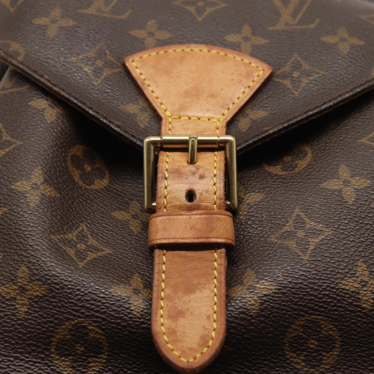 LOUIS VUITTON Monogram Montsouris GM Backpack M51135 LV 82288