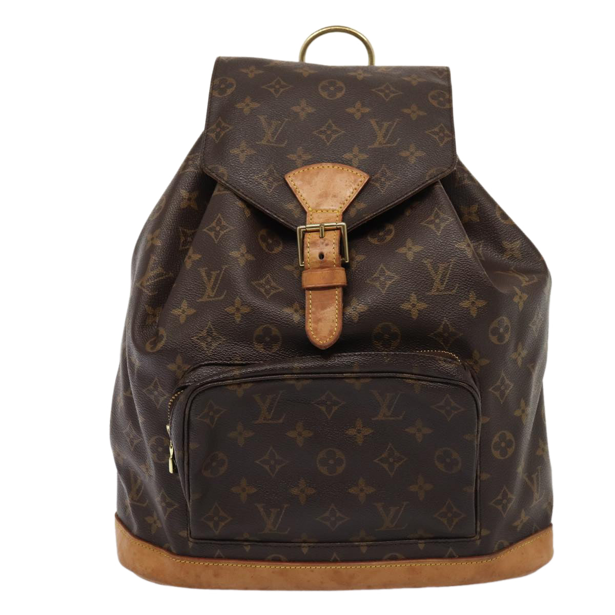 LOUIS VUITTON Monogram Montsouris GM Backpack M51135 LV 82288