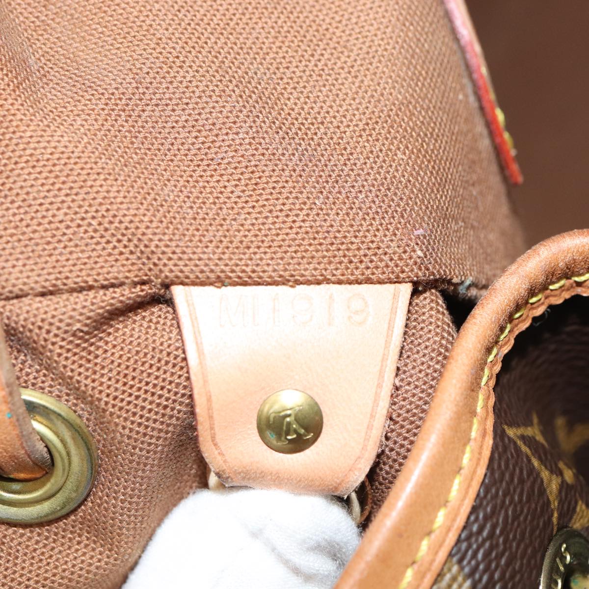 LOUIS VUITTON Monogram Montsouris GM Backpack M51135 LV 82288