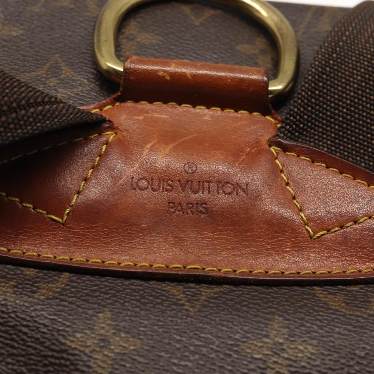 LOUIS VUITTON Monogram Montsouris GM Backpack M51135 LV 82289