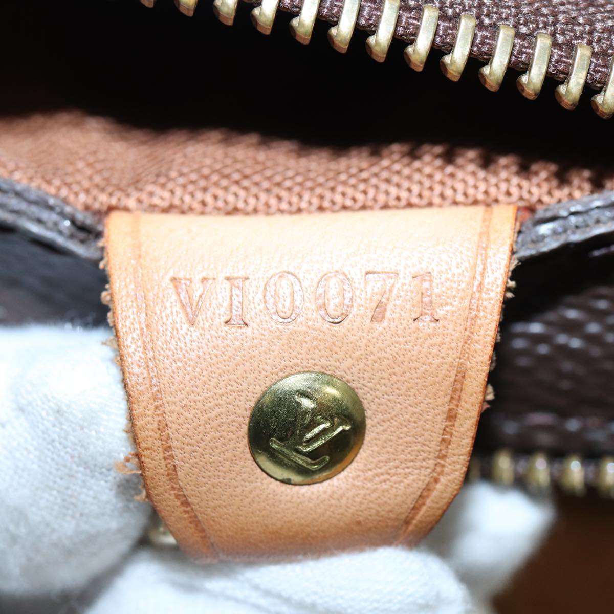 LOUIS VUITTON Monogram Cabas Piano Tote Bag M51148 LV 82292