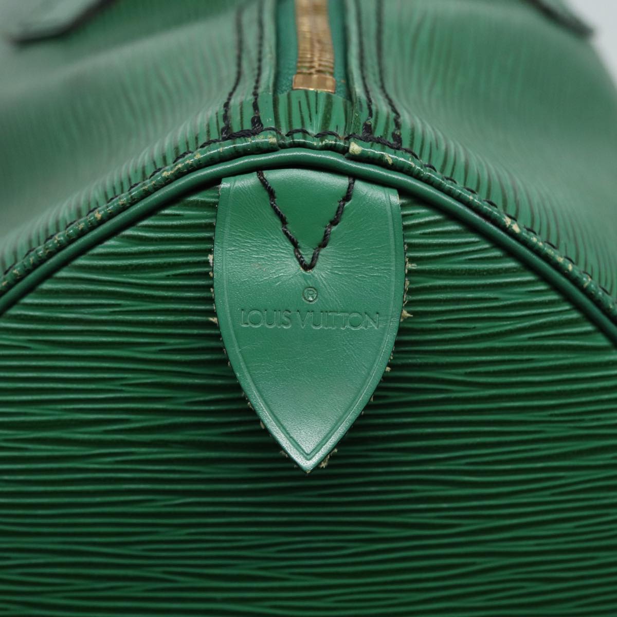 LOUIS VUITTON Epi Speedy 40 Hand Bag Green M42984 LV 82306