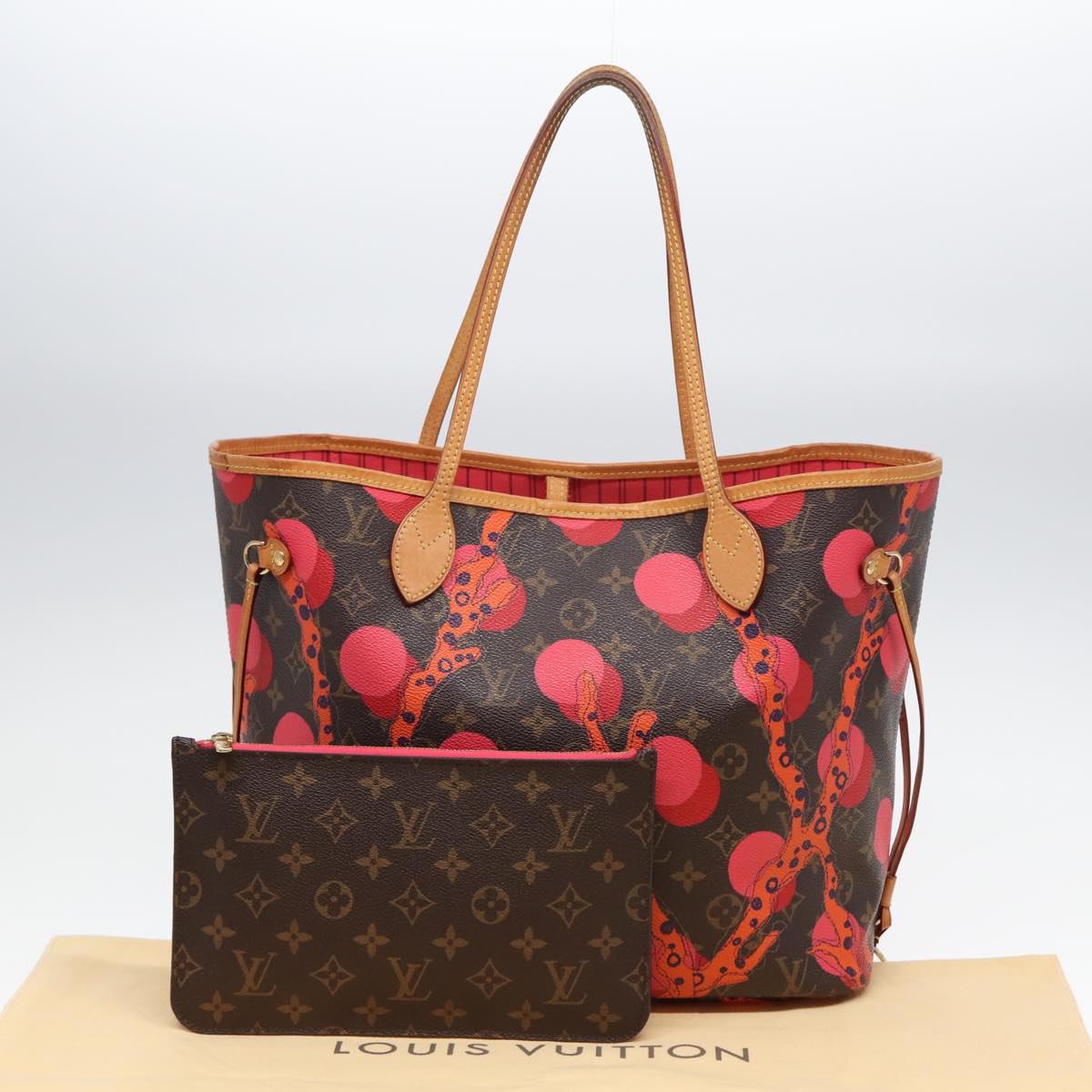 LOUIS VUITTON Monogram La Mage Neverfull MM Tote Bag M41603 LV 82314A