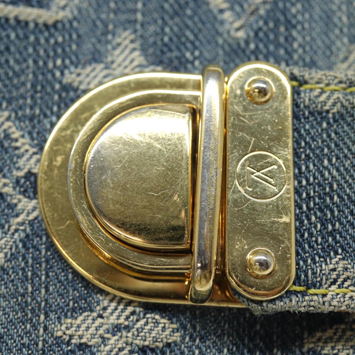 LOUIS VUITTON Monogram Denim Agenda PM Day Planner Cover R20010 LV 82351