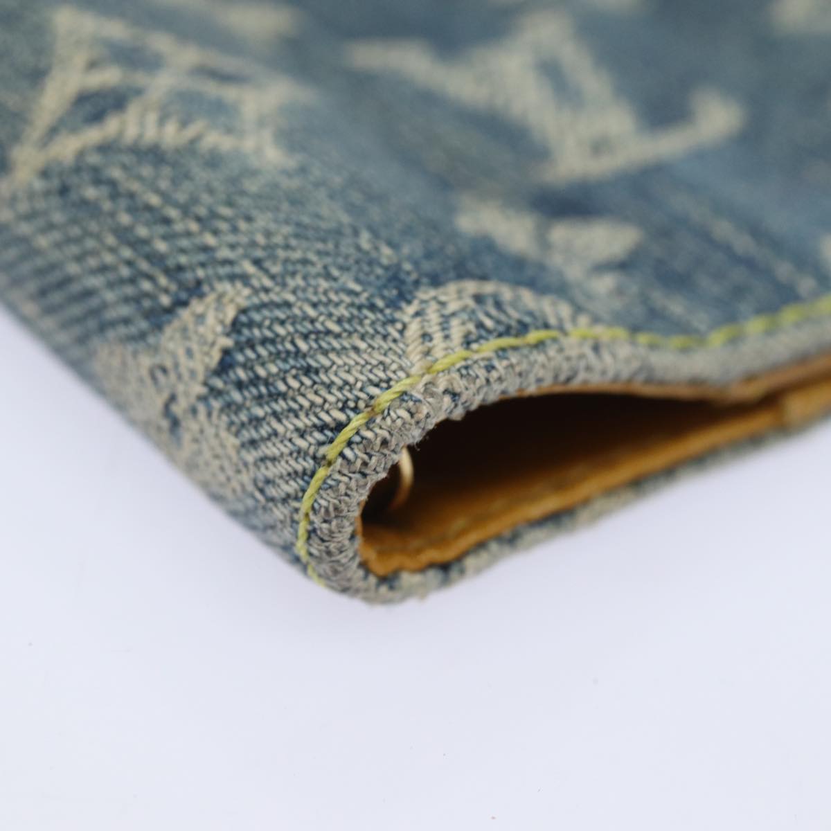 LOUIS VUITTON Monogram Denim Agenda PM Day Planner Cover R20010 LV 82351