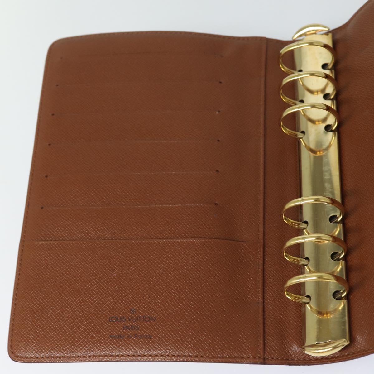 LOUIS VUITTON Monogram Agenda MM Day Planner Cover R20105 LV 82354