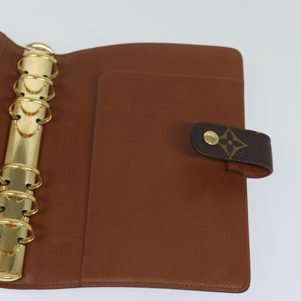 LOUIS VUITTON Monogram Agenda MM Day Planner Cover R20105 LV 82354