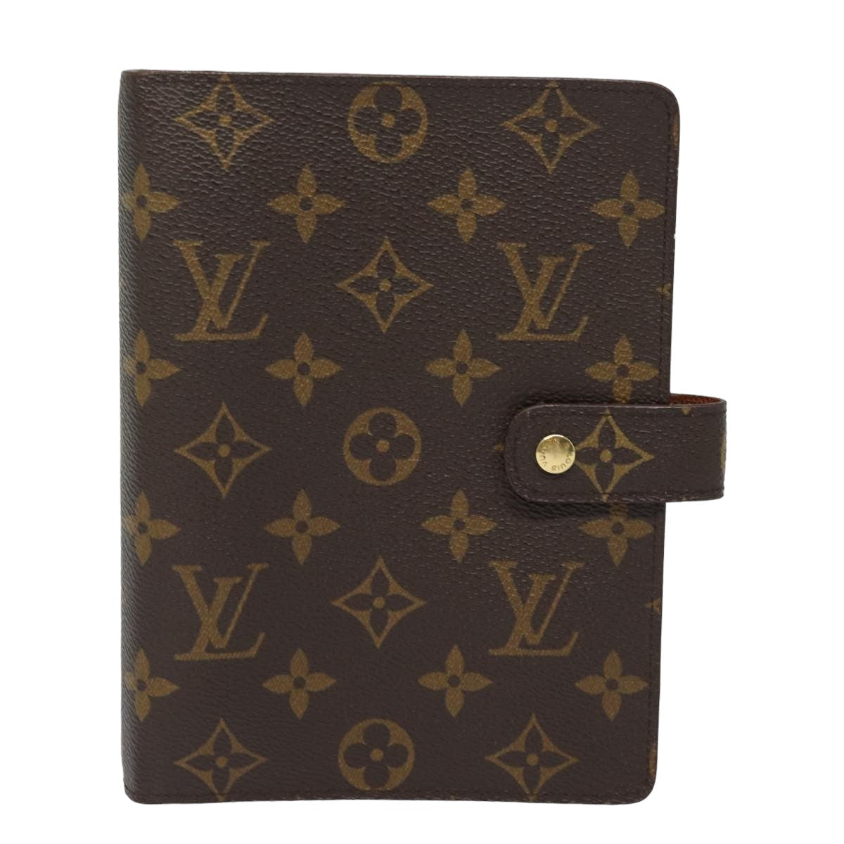 LOUIS VUITTON Monogram Agenda MM Day Planner Cover R20105 LV 82354