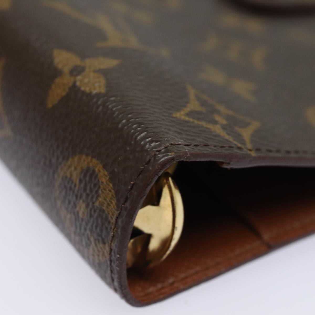 LOUIS VUITTON Monogram Agenda MM Day Planner Cover R20105 LV 82354