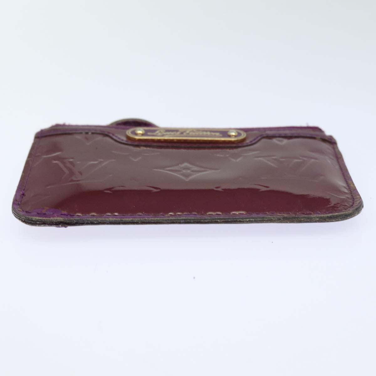 LOUIS VUITTON Vernis Pochette ClesNM Coin Purse Amethyst M90145 LV 82357