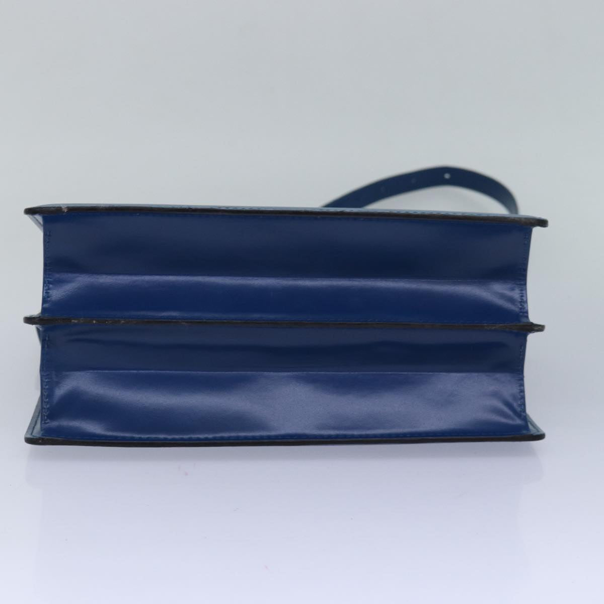 LOUIS VUITTON Epi Capuchin Shoulder Bag Blue M52345 LV 82383