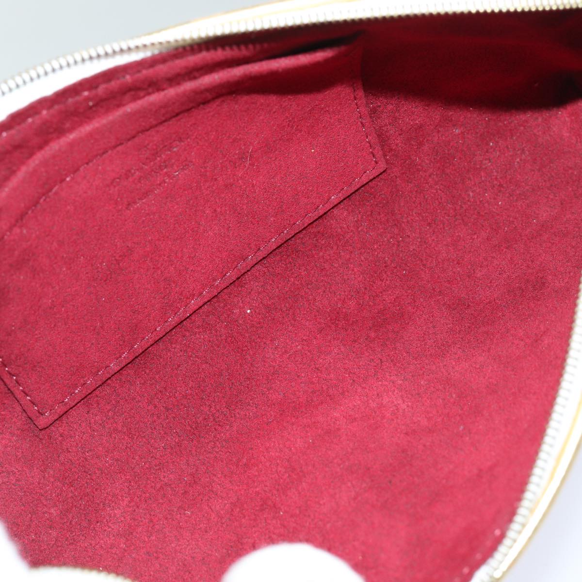LOUIS VUITTON Monogram Multicolor Kate Pouch White Bron M55212 LV 82391SA